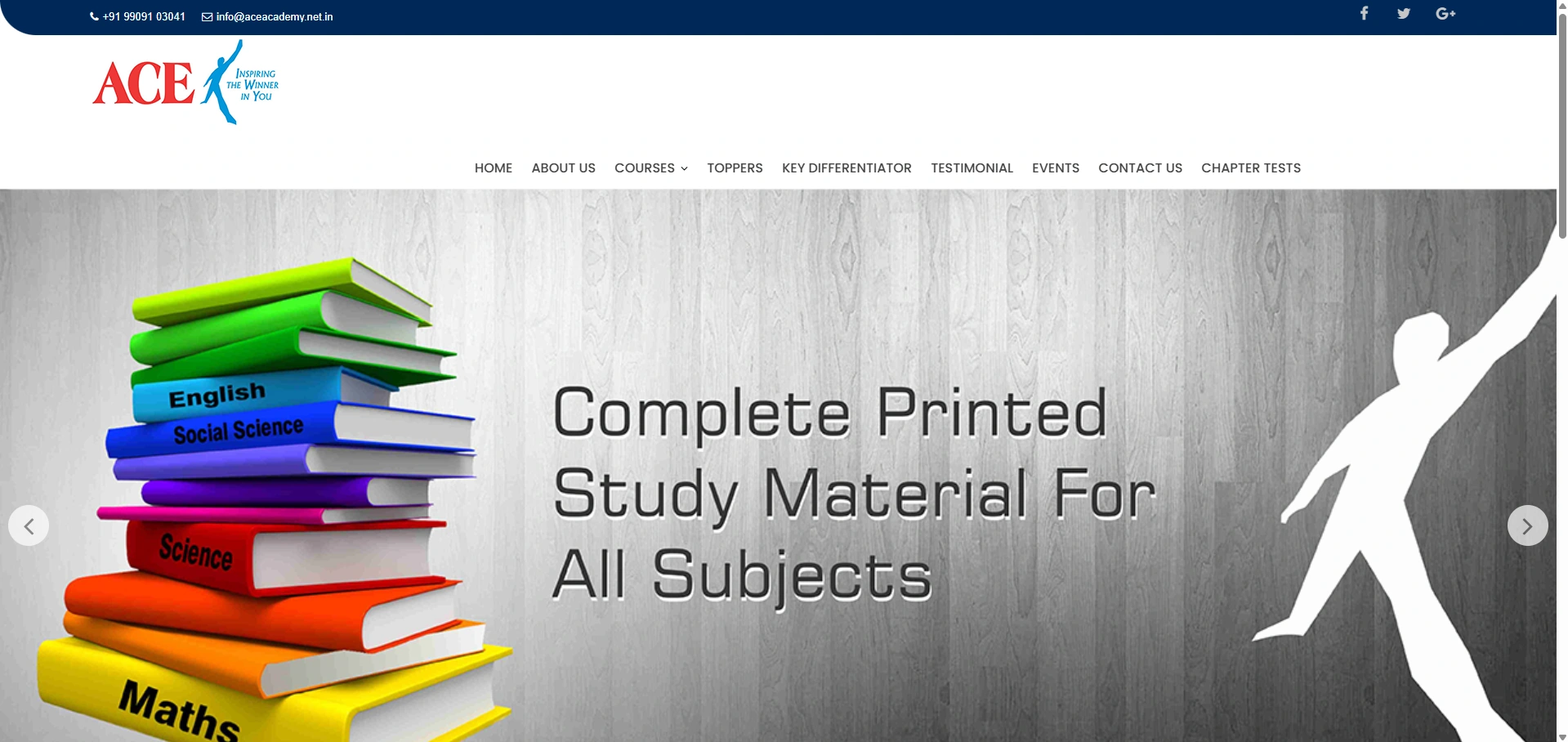 ACE Academy Education Website