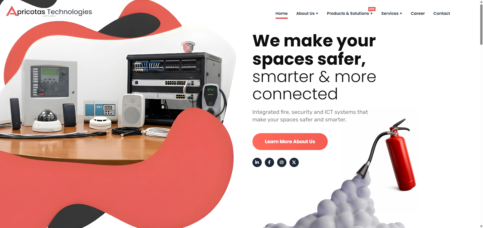 Apricotas Technologies Website