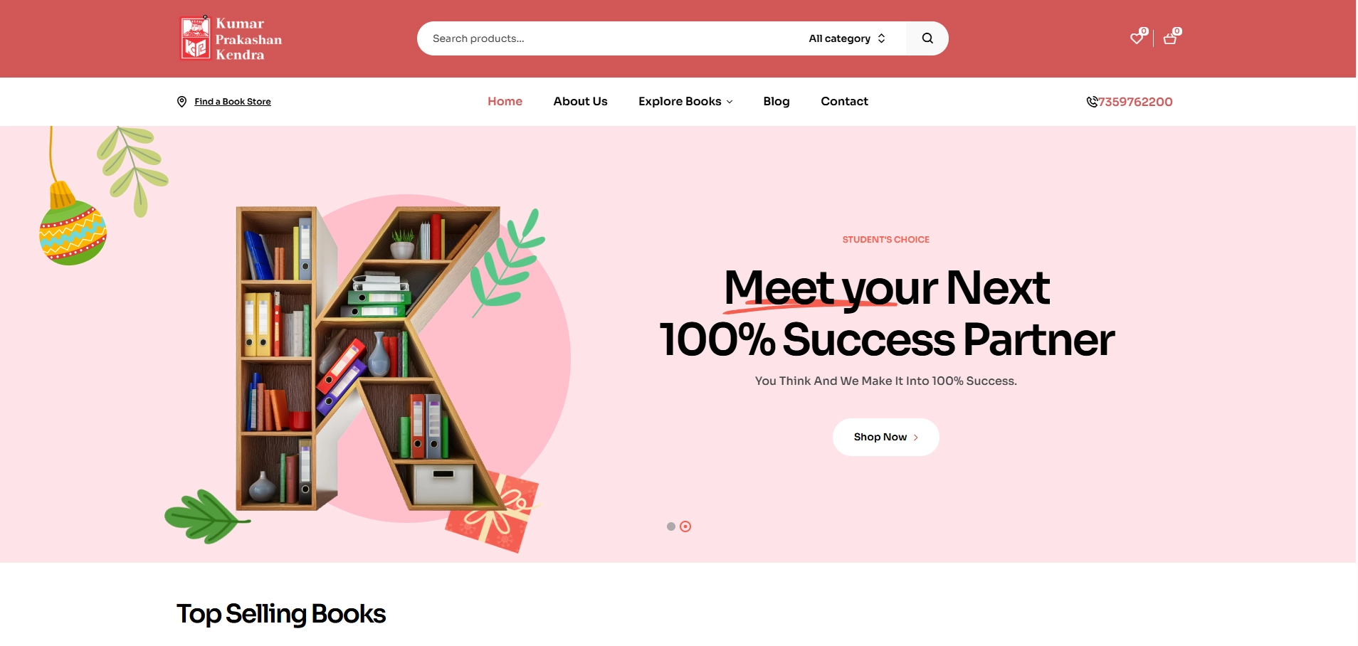 Kumar Prakashan Kendra Website